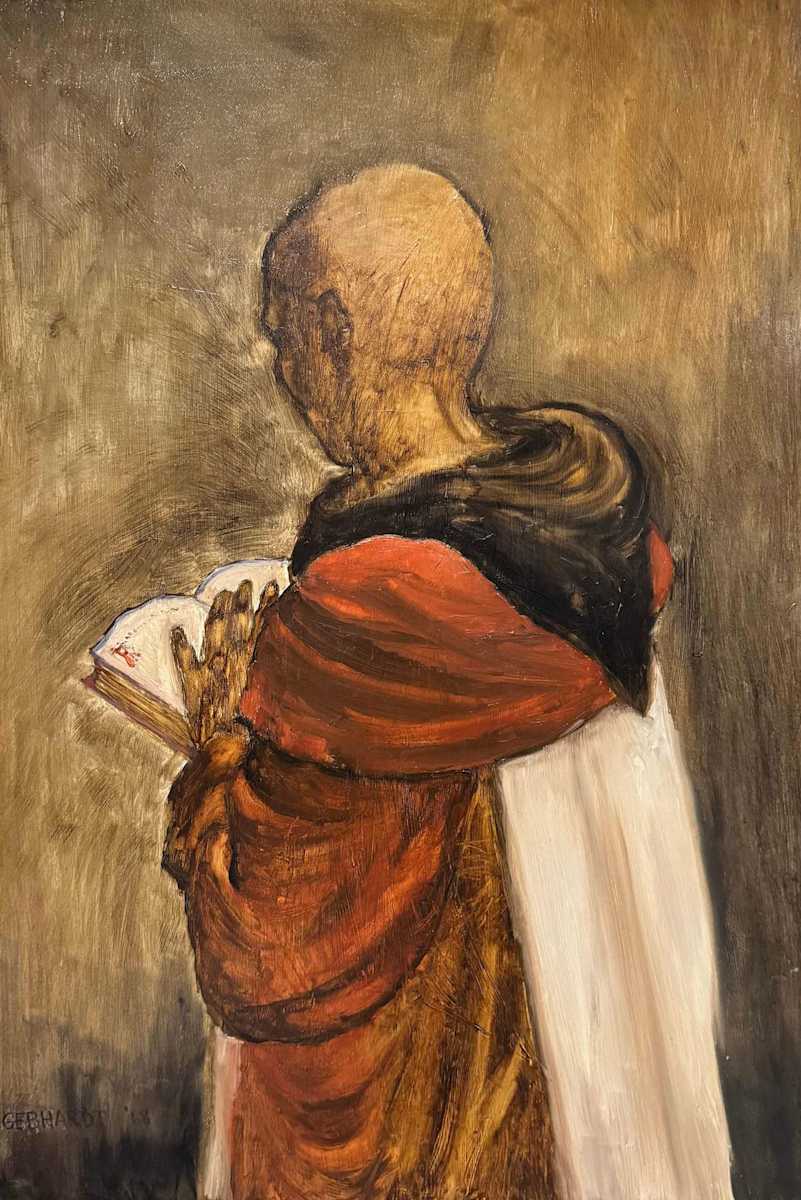 The Monk by Arthur Gebhardt, Image 4.