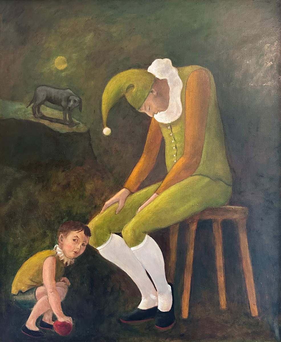 Green Clown by Arthur Gebhardt, Image 7.