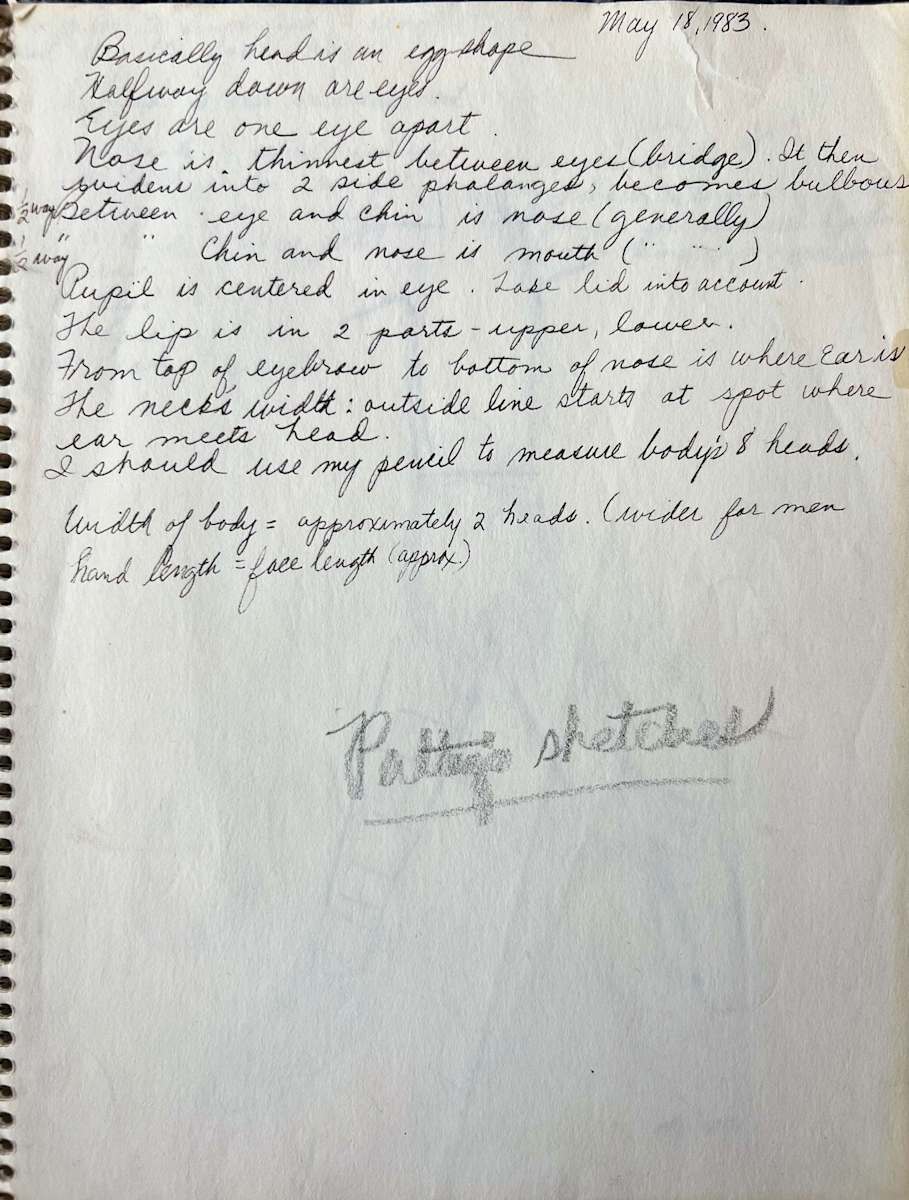 Patty's Sketch - Notes by Arthur Gebhardt, Image 2.