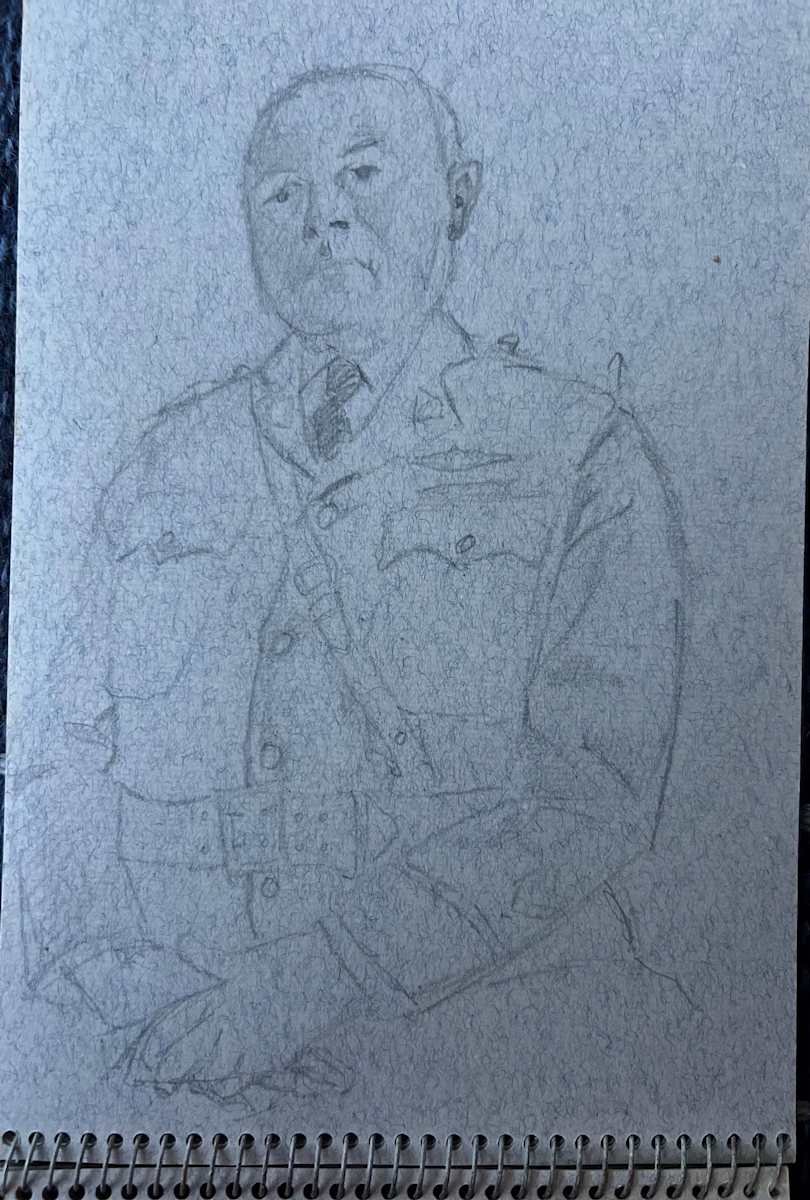 General Sketch by Arthur Gebhardt, Image 3.