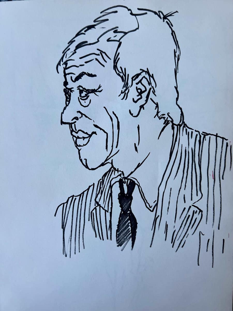 Man's Profile by Arthur Gebhardt, Image 2.
