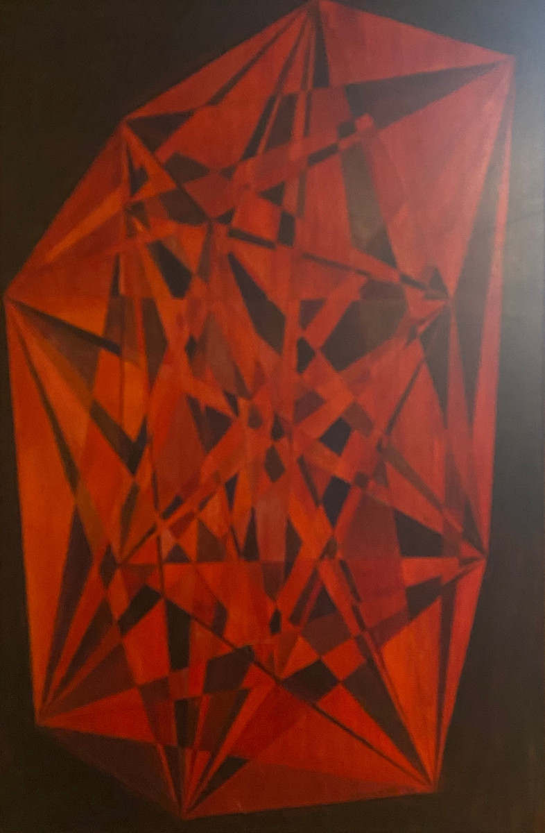 Abstract Red by Arthur Gebhardt 