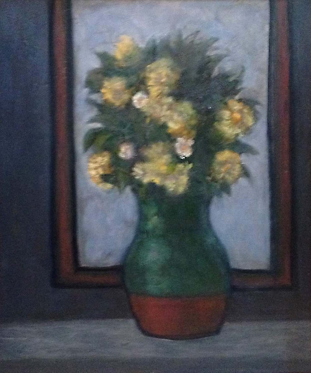 Green Flower Vase by Arthur Gebhardt, Image 2.