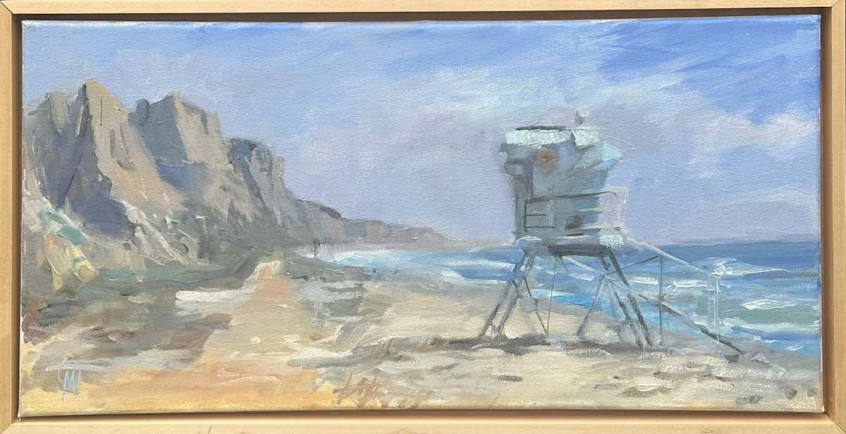 Day at the Office by Nick Martello  Image: Painted at San Onofre State Beach 