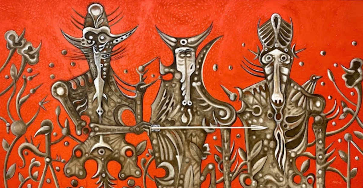 Mis guerreros III by Antonio Guerrero 