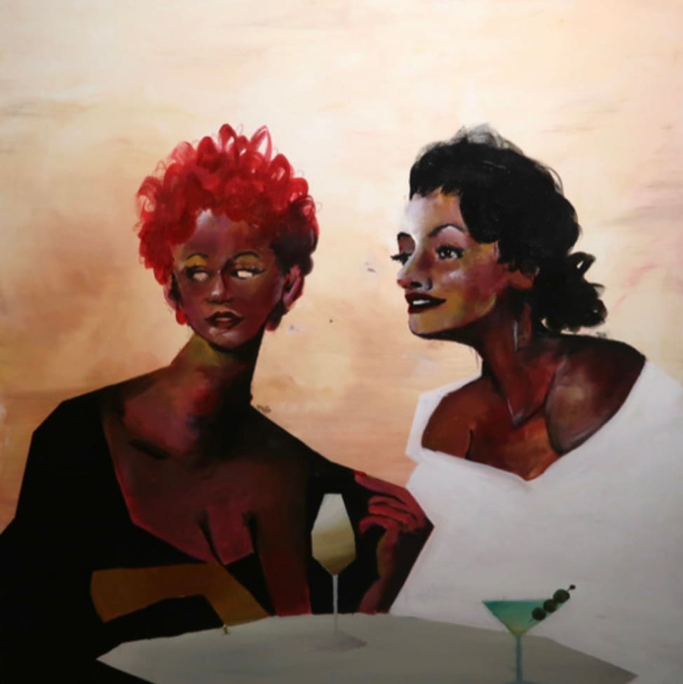 Whispers Over Cocktails by Xavier Alvarado 