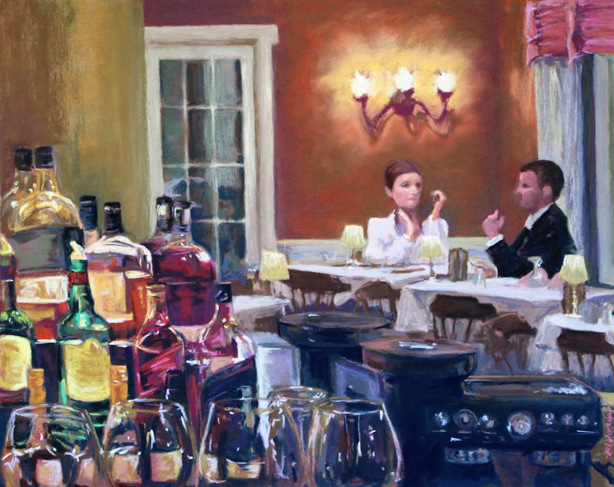 The Conversation by Mary Moores, Image 1.