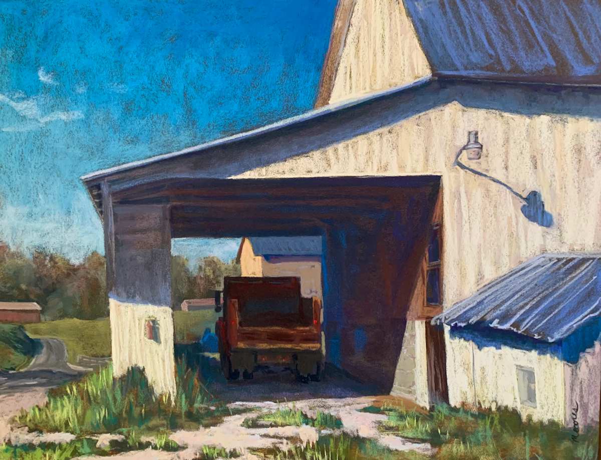 The Lemmon Barn by Mary Moores 