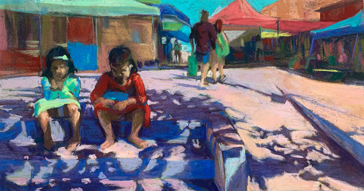 Market Day by Mary Moores 