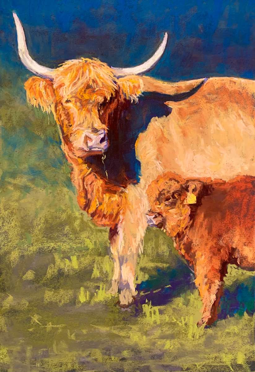 Mothering PRINT by Mary Moores, Image 1.