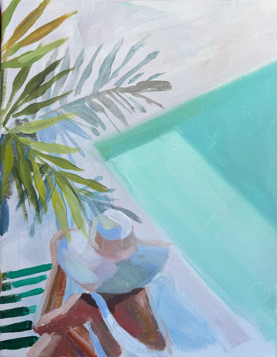 Poolside II by VigMayol, Image 1.