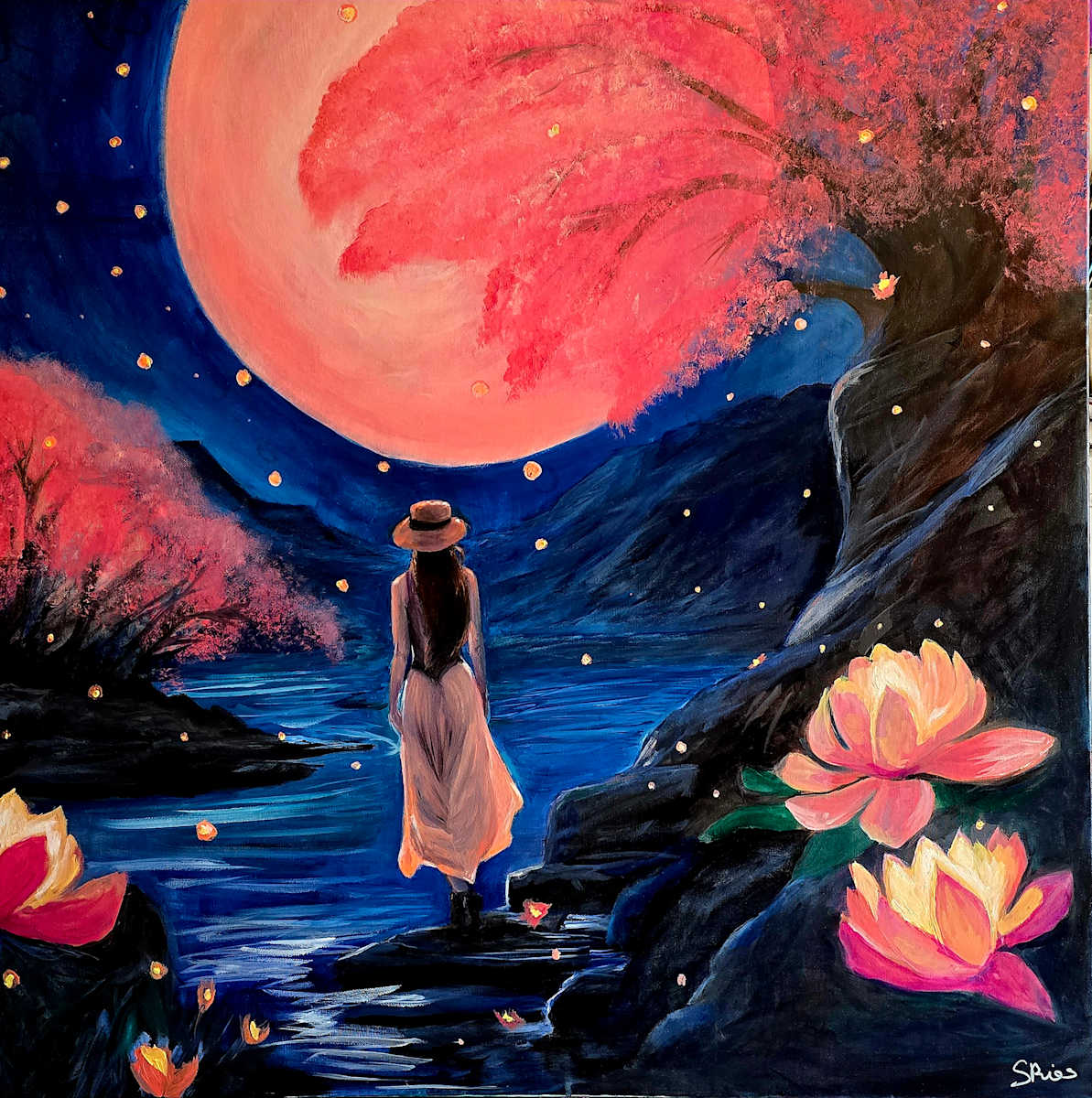 Lights by Shannon Rios  Image: 36 x 36