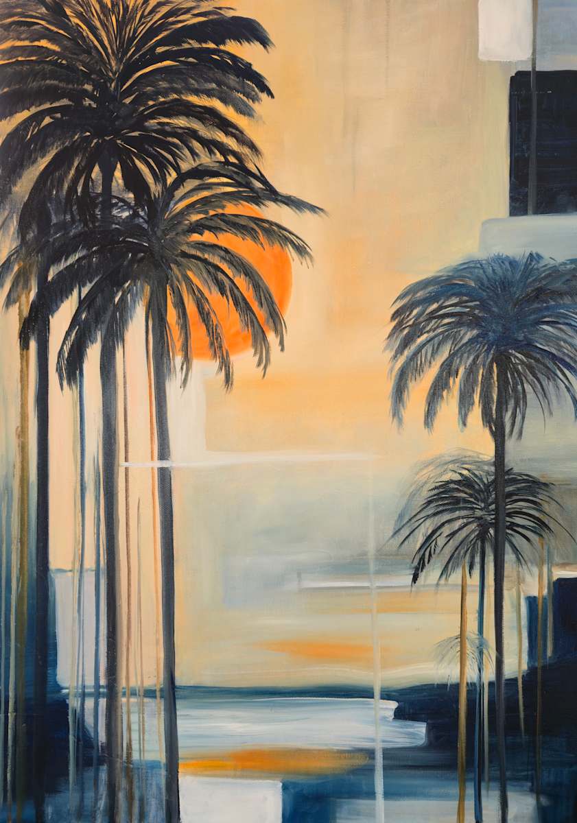 Serenity in Color by Shannon Rios  Image: Painting and the Poem 