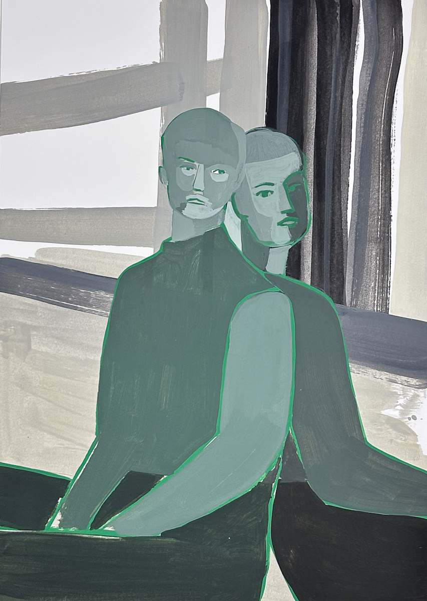Estudio #5 by Aníbal Vallejo, Image 1.