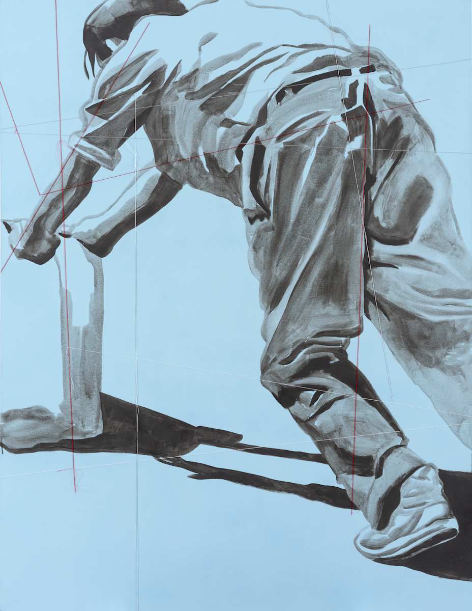 Untitled #520 (Sísifo o algunas veces el hacer algo no lleva a nada según Alÿs) by Aníbal Vallejo 