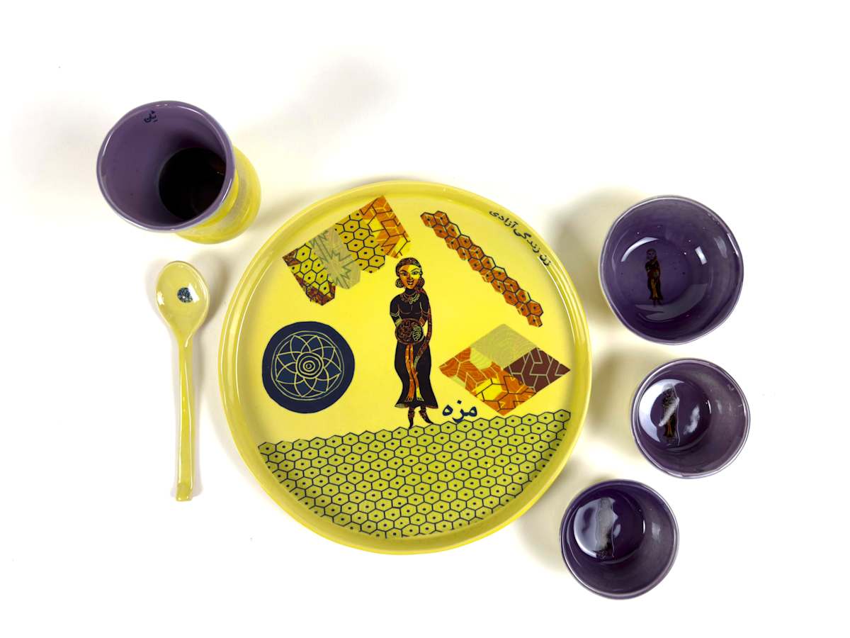 Thali Set 6 piece/each 10/18 by Sarah Khan