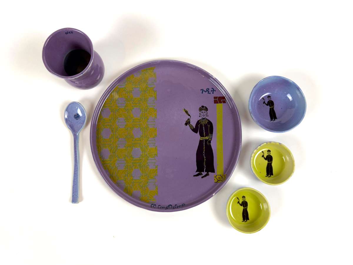 Thali Set 6 piece/each 6/18 by Sarah Khan, Image 3.