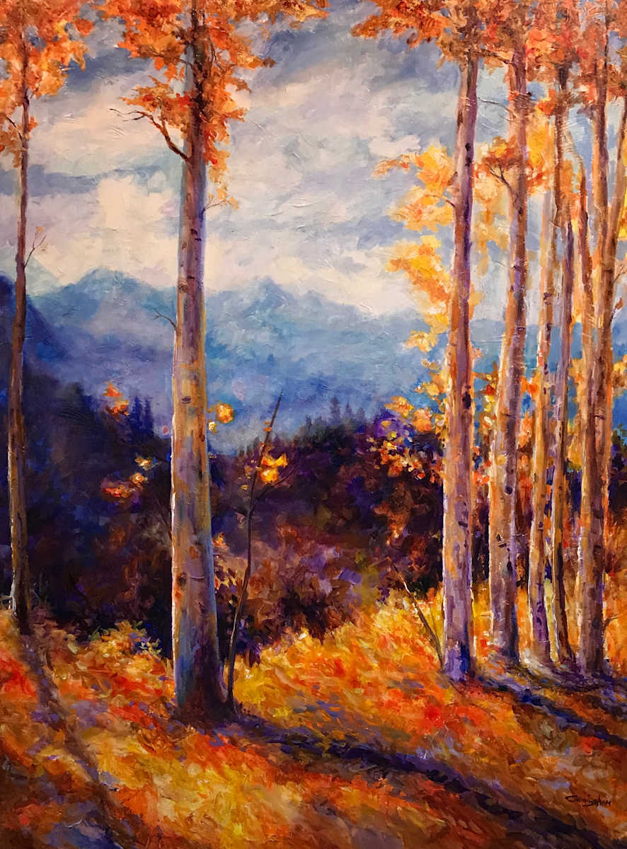 Aspens in Springtime by Patrick Cunningham, Image 2.
