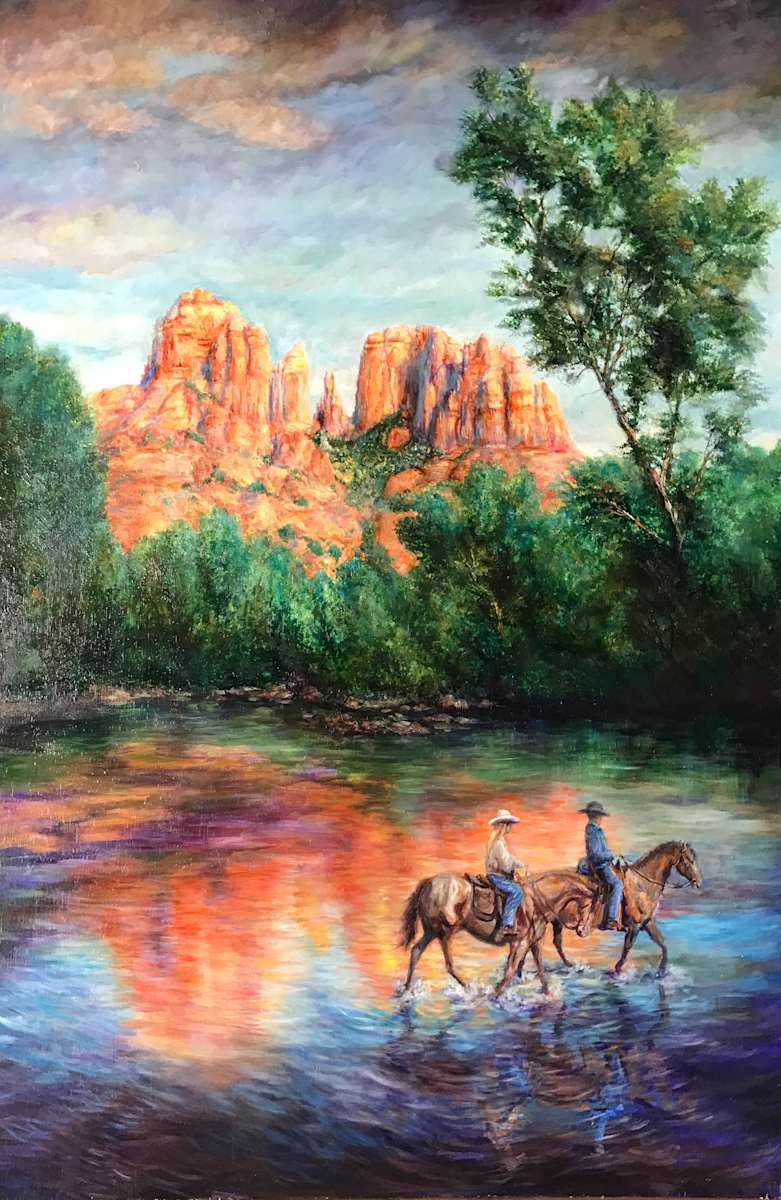 Cathedral Mountain Sedona by Patrick Cunningham 