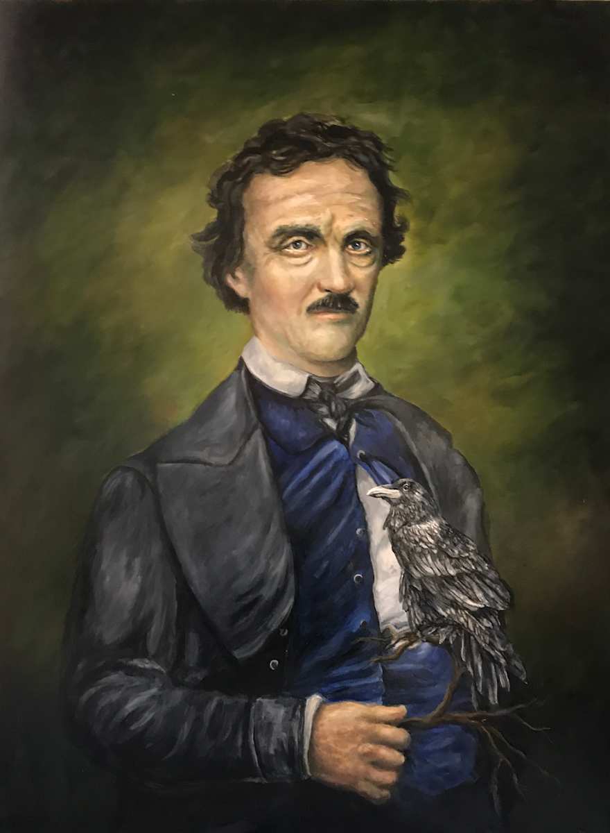 Edgar Allen Poe by Patrick Cunningham, Image 11.