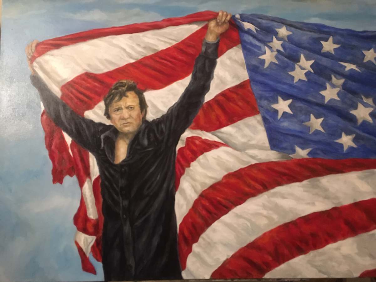 Johnny Cash by Patrick Cunningham 