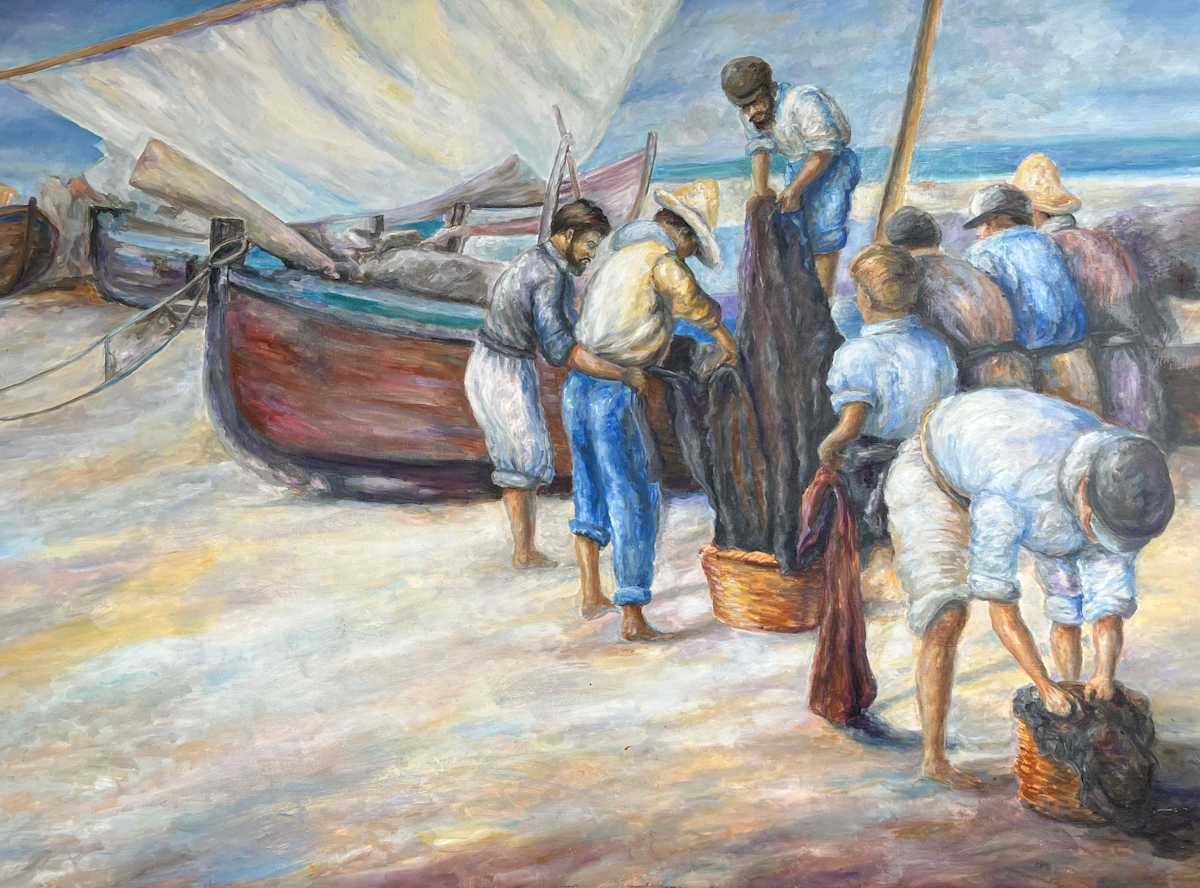 Portuguese Fishermen by Patrick Cunningham  Image: Portuguese Fishermen