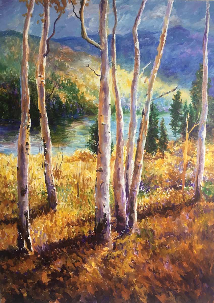 Quaking Aspens by Patrick Cunningham  Image: Quaking Aspens
