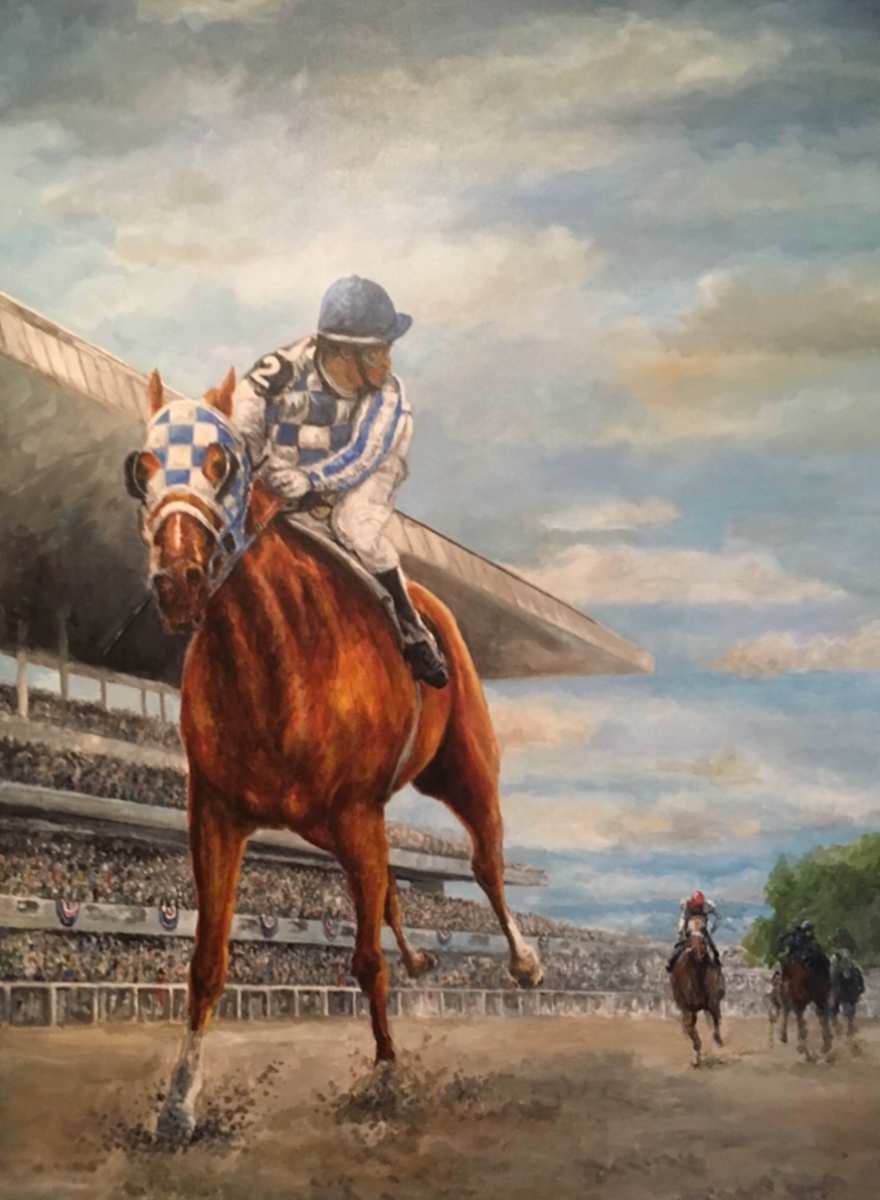Secretariat in the Lead by Patrick Cunningham 