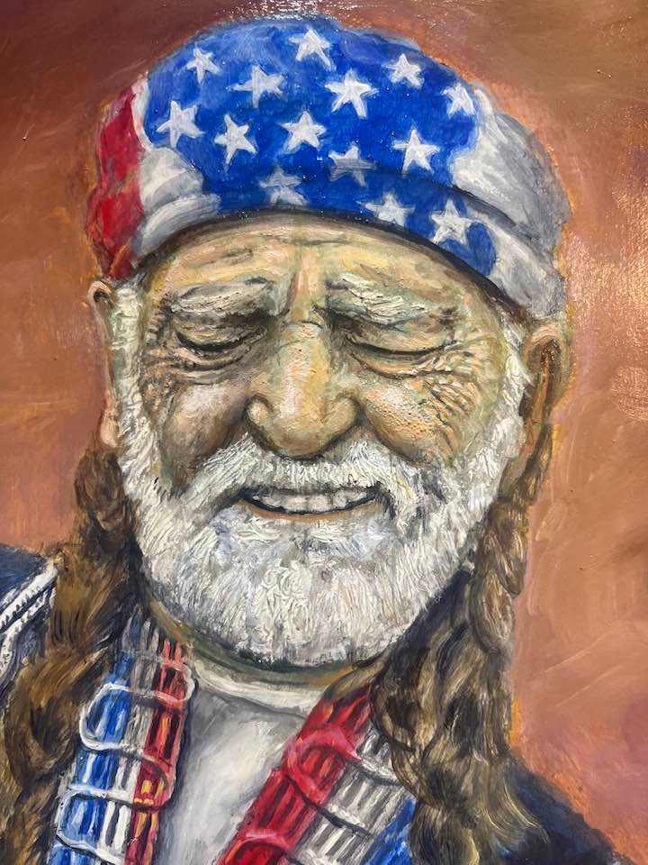 Willie Nelson by Patrick Cunningham 