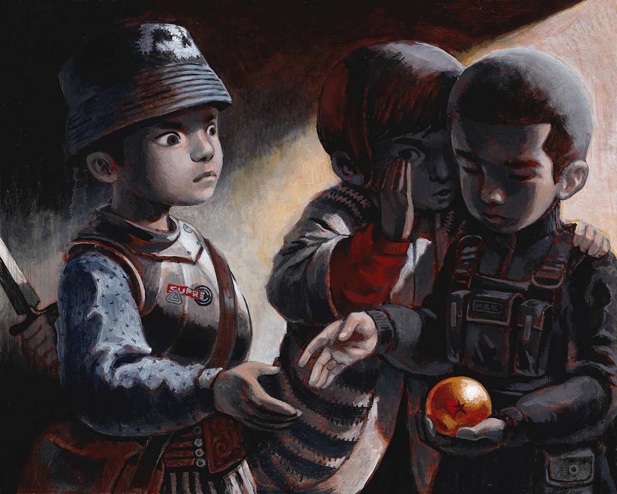 The Gentlemen's Handshake by John Cheng 