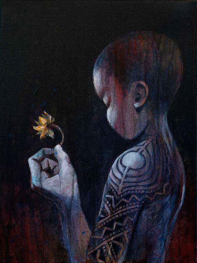 Dandelion by John Cheng  Image: Hope in the darkness
