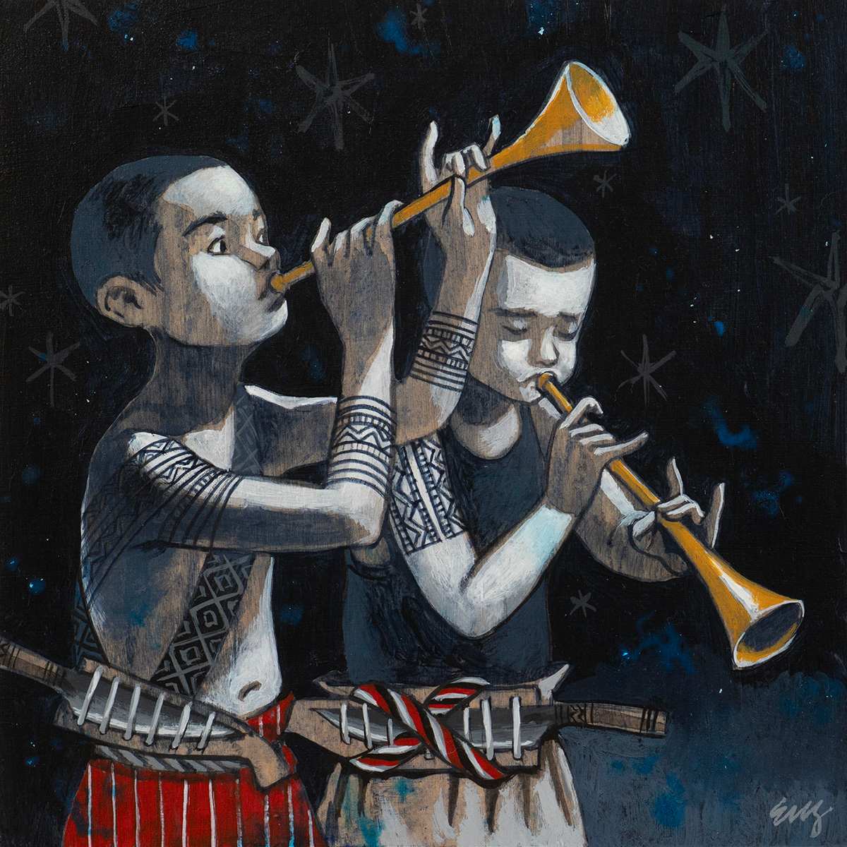 Sound the Trumpets by John Enger Cheng, Image 1.