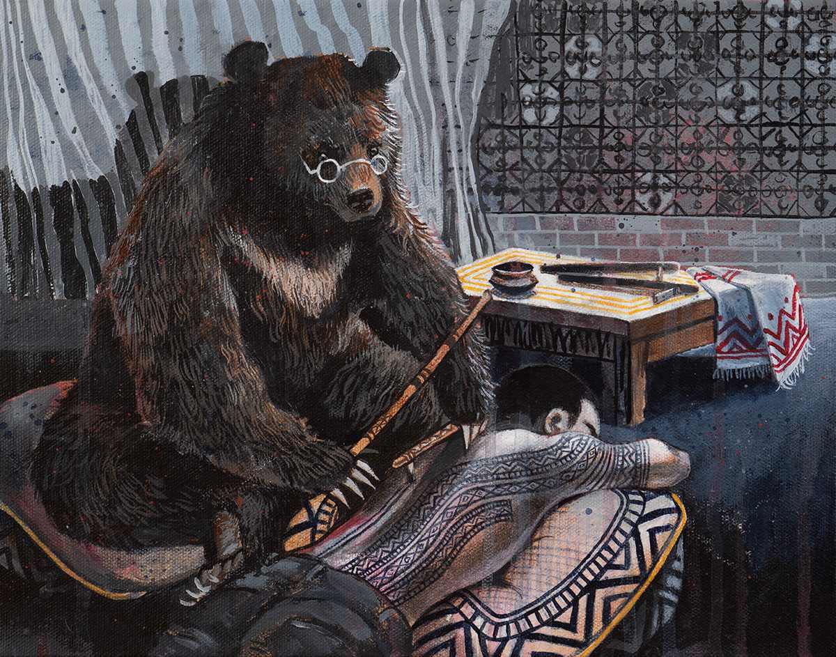 Vecik Bear by John Enger Cheng, Image 1.