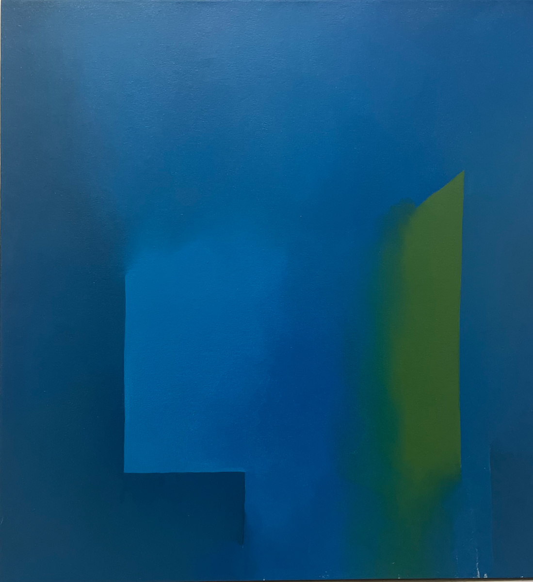 Blue + Green by Margaret Moench 
