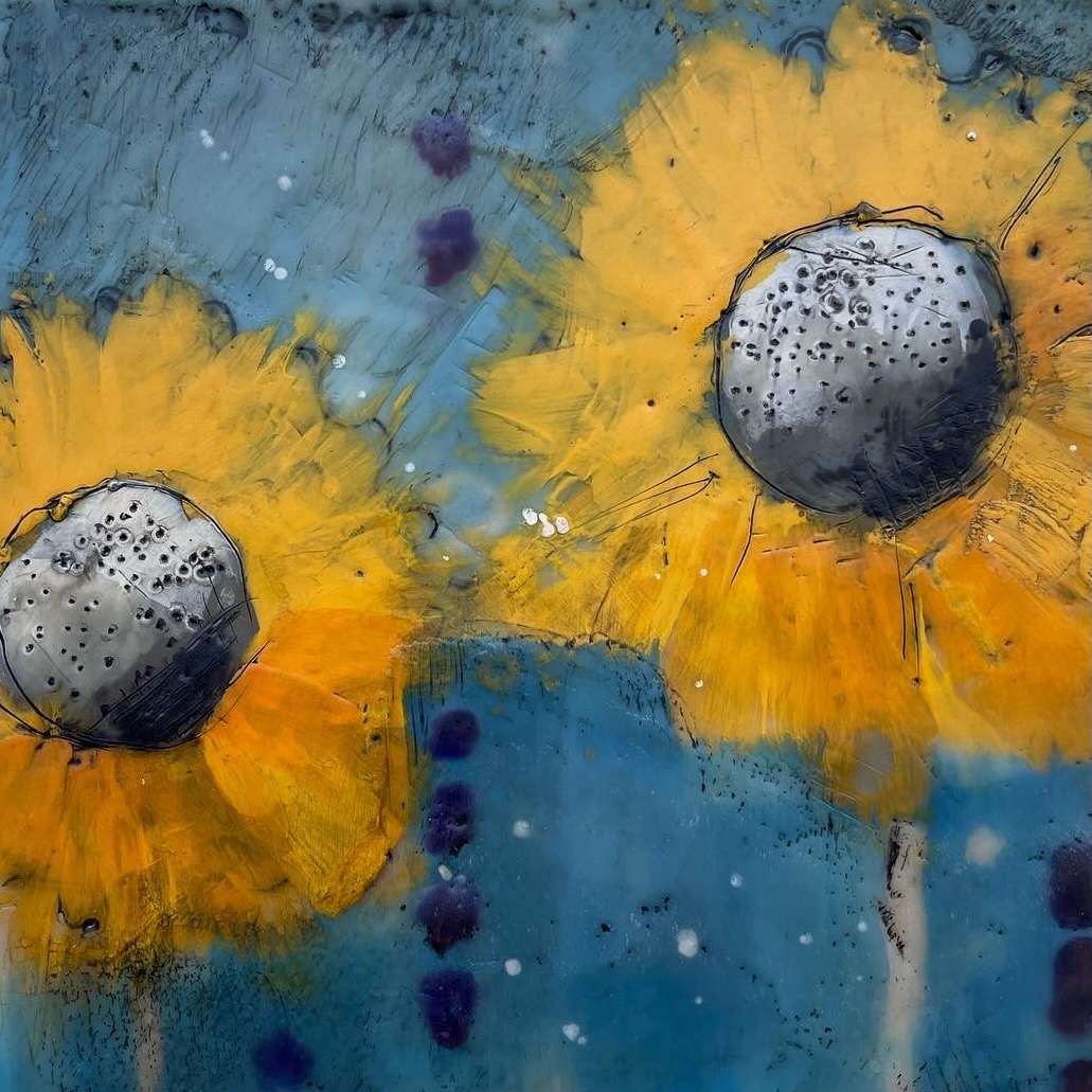 Sunflowers II by Karen Faller 