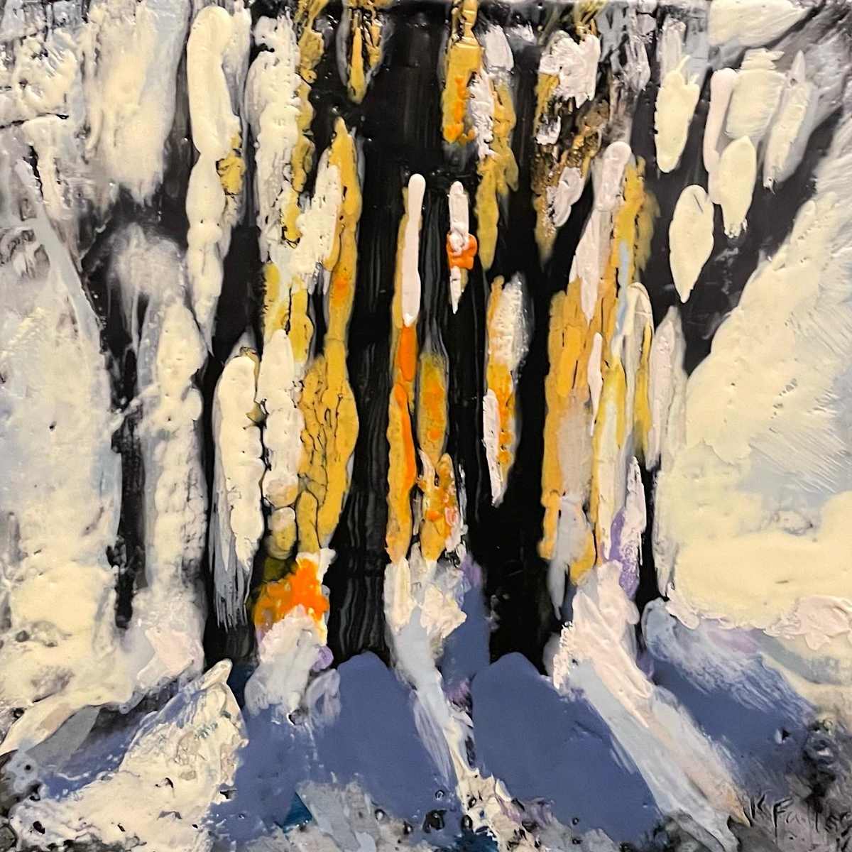 Winter Shadows I by Karen Faller 