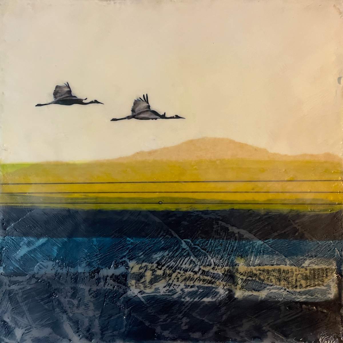 Just under the surface by Karen Faller, Image 1.