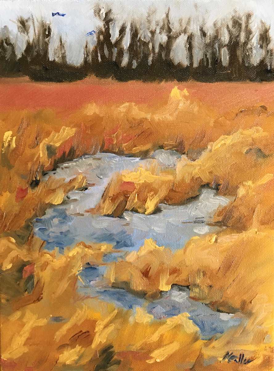 Arboretum Marsh by Karen Faller 