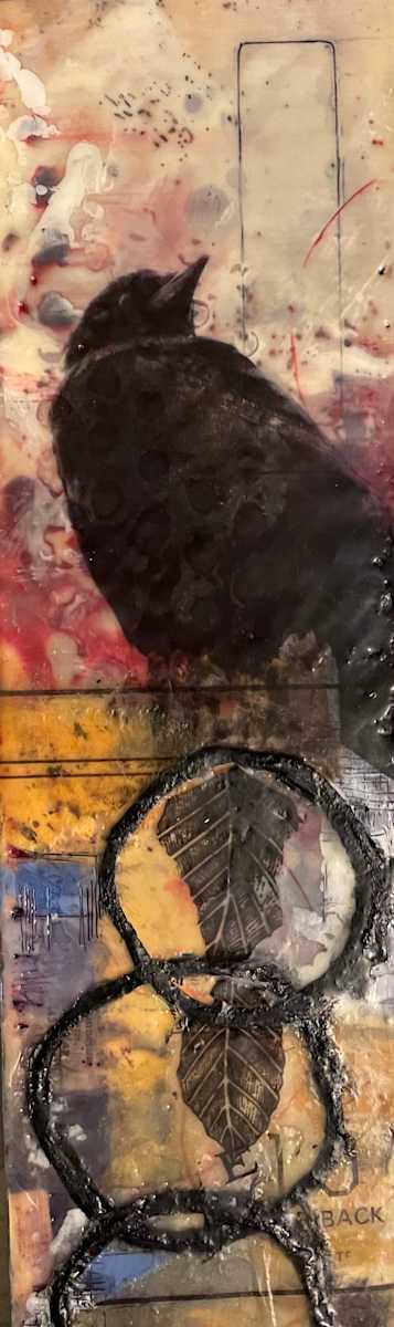 Balancing Crow by Karen Faller 