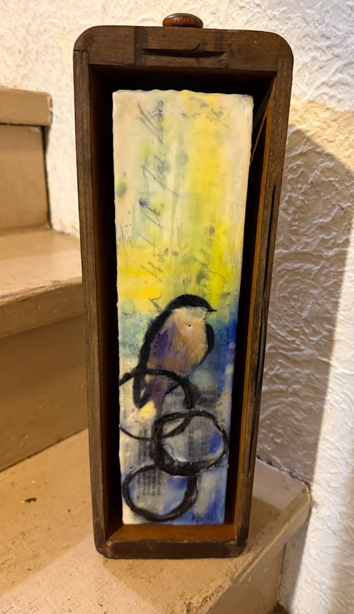 Boxed Swallow by Karen Faller 