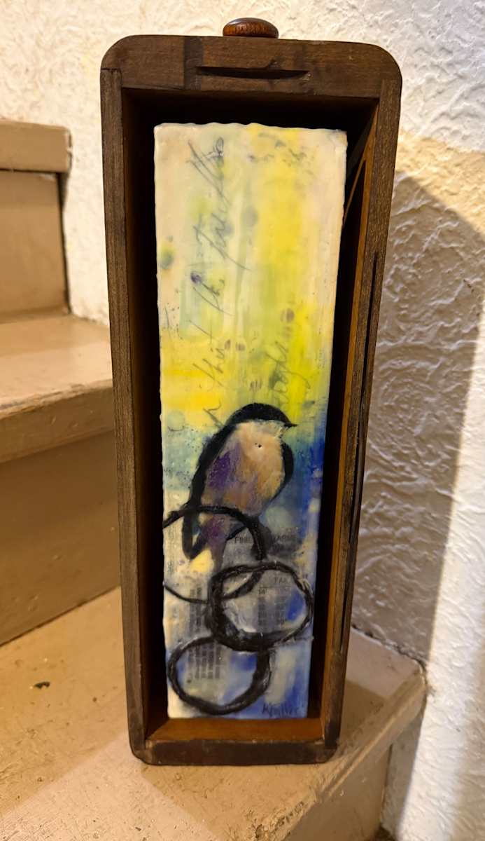 Boxed Swallow by Karen Faller, Image 1.