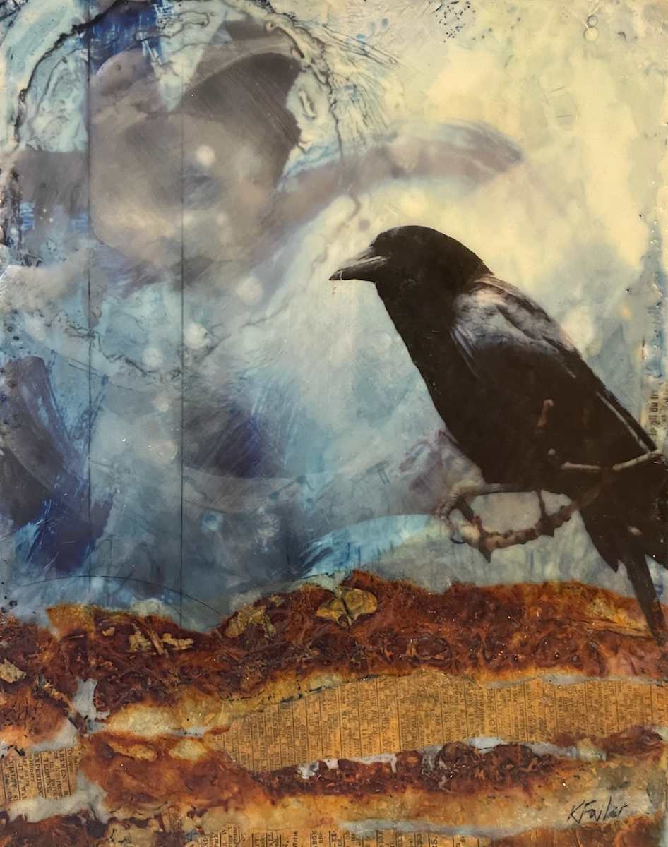 Classifying crows by Karen Faller, Image 1.