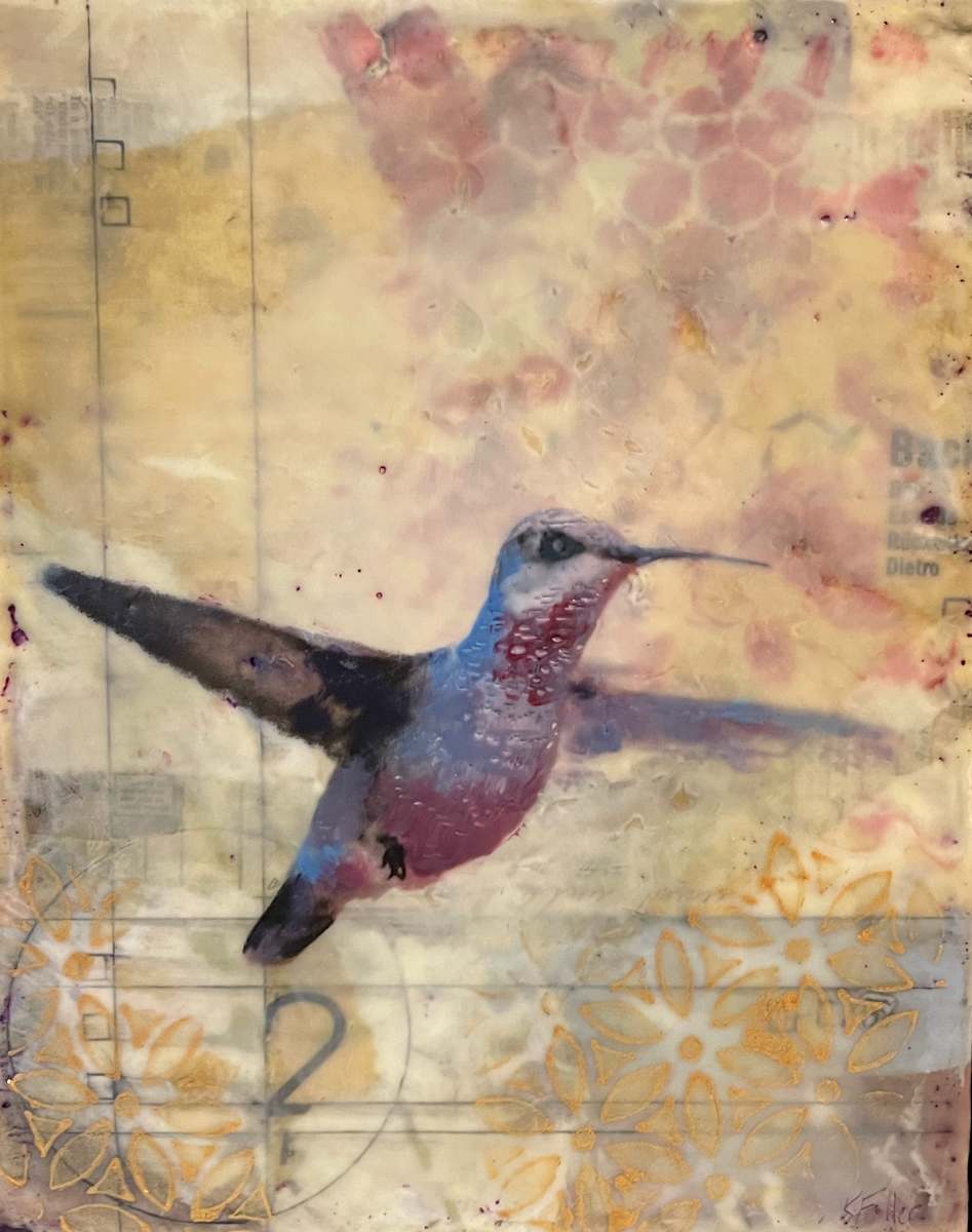 Hovering by Karen Faller 