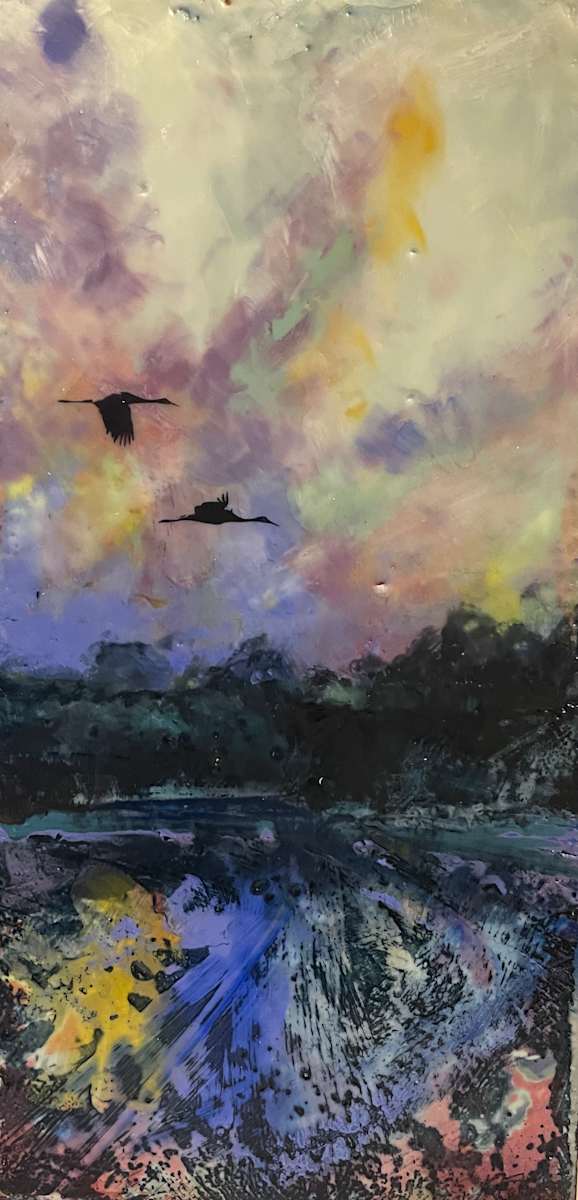 Evening landing by Karen Faller 