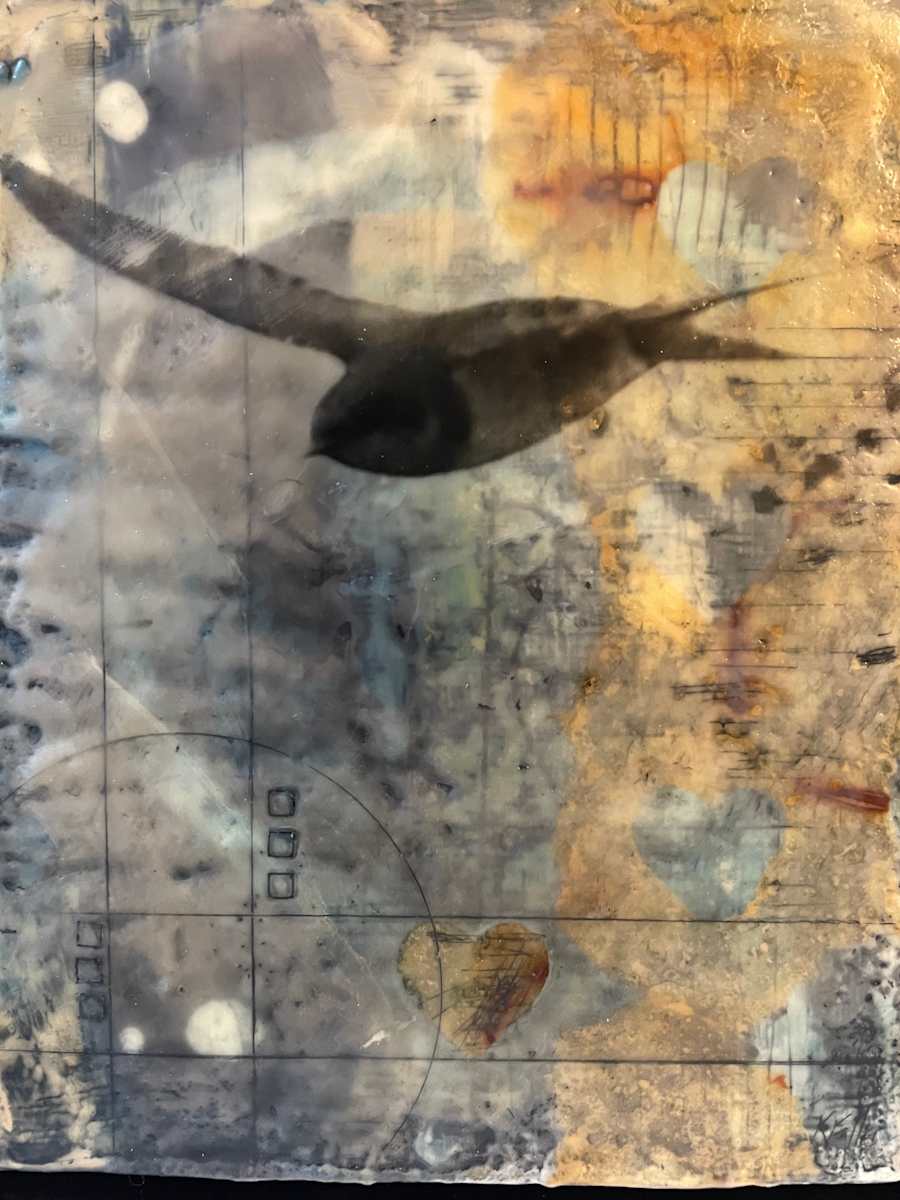 Flight lines by Karen Faller 