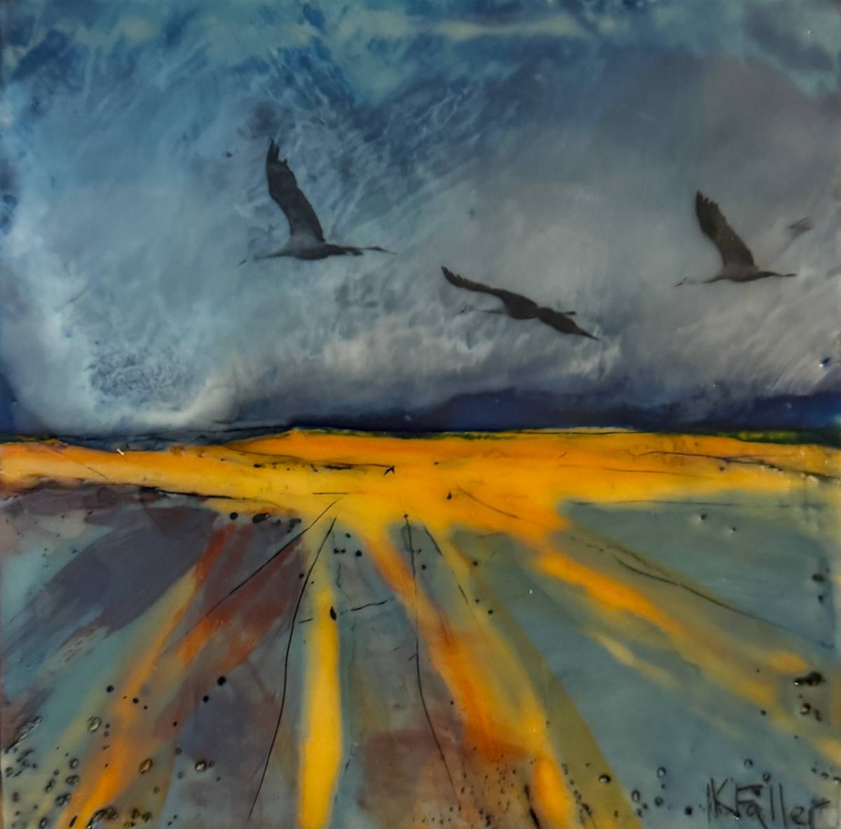 Flyover II by Karen Faller 