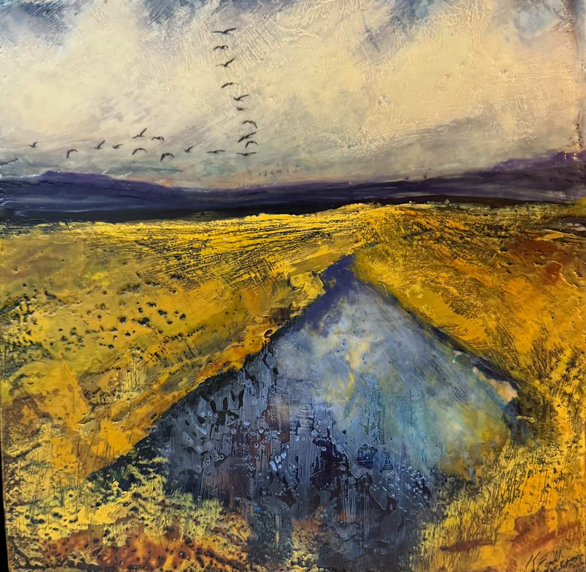 Heading South by Karen Faller 