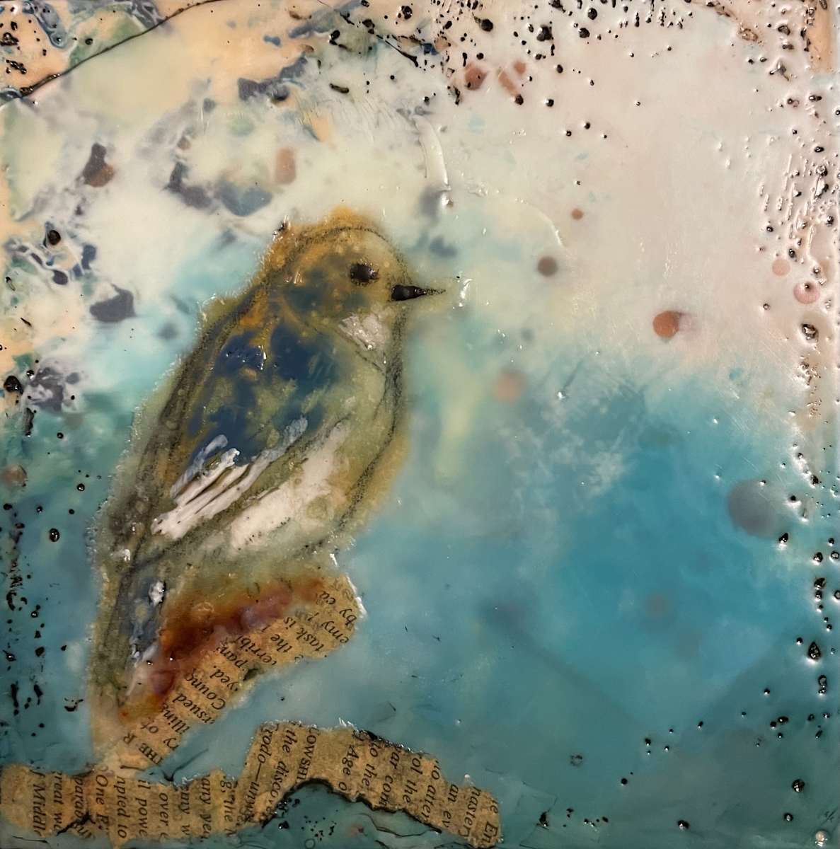 Perched II by Karen Faller 