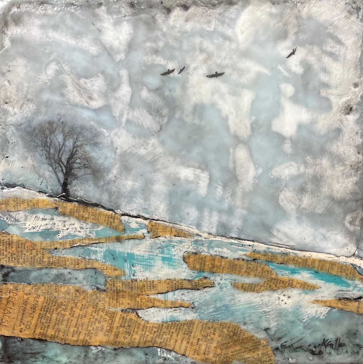 One tree hill by Karen Faller 