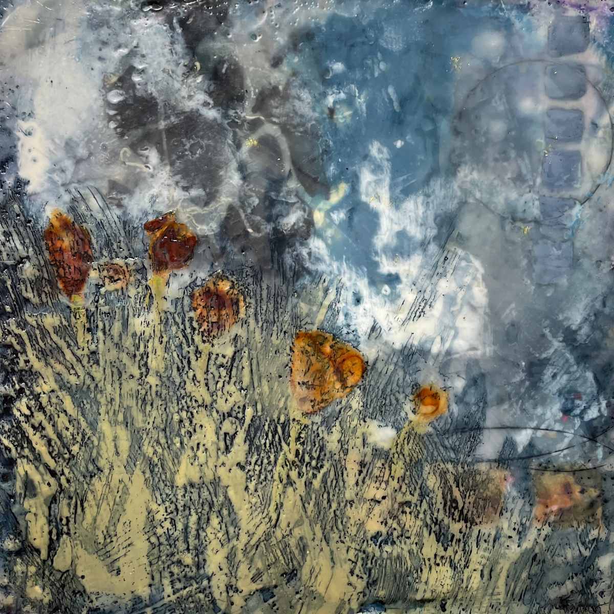 Meadow Storm by Karen Faller 